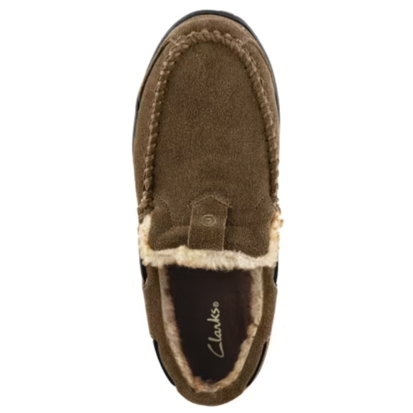 ๐ฃCLARKS Dawson Indoor/ Outdoor Moccasins in Sage - Picture 2 of 12